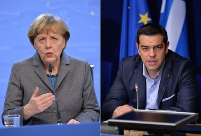 Меркель и Ципрас